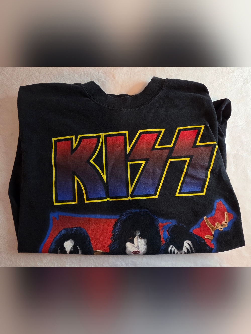 Vintage 1996 KISS Alive Worldwide Tour T-Shirt Large